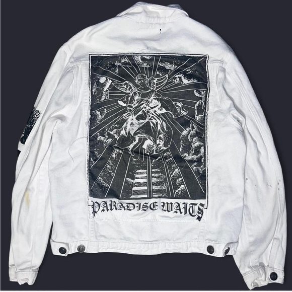 Printed Denim Jacket - Picture 3 of 5